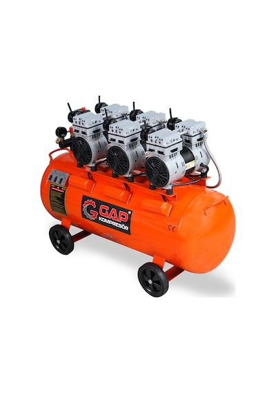 Gap GPS 750x3 8 Bar 100 L Sessiz ve Yağsız Hava Kompresörü