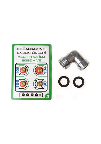 Doğalgaz Enjektör Ocak Memesi Takımı Bosch Uyumlu, Profilo, Yeni Nesil - 306201862