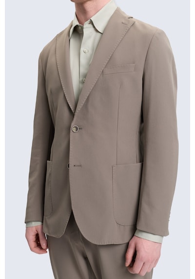 Hatemoğlu Vizon Slim Fit Mono Yaka Casual Takım Elbise
