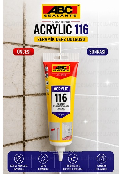 Beyaz Seramik Derz Dolgusu 350 Gr Kullanıma Hazır Akrilik Tamir Dolgusu Beyaz Derz