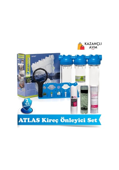 Sulook Atlas Daire Girişi Su Arıtma Cihazı Eco Plus Model 3/4" Giriş Çapı