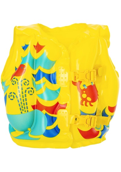 Telvesse 3-6 Yaş Çocuk Yüzme Yeleği Şişme Yüzücü Havuz Yelek Can Yeleği Sarı 41x30 Cm Sarı