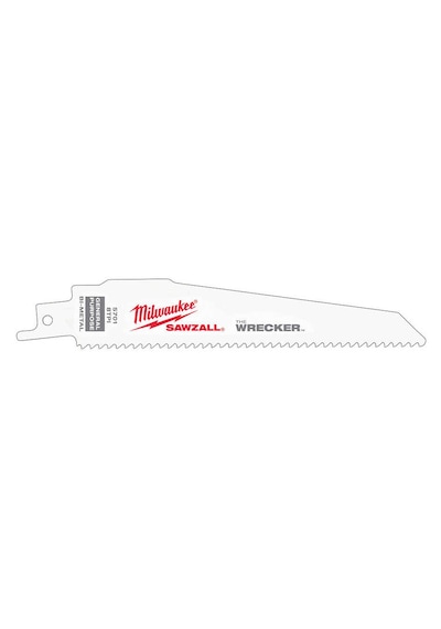 Milwaukee Sawzall Ahşap Tilki Kuyruğu Bıçağı - 150 mm - 5'li paket - T48005701 -