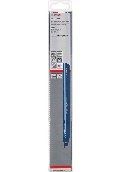 Bosch S 1227 BEF Tilki Kuyruğu Bıçağı - 2608658148