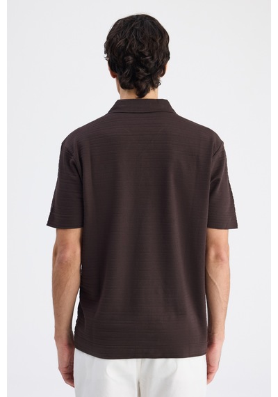D's Damat Ds Damat Regular Fit Kahverengi Düz T-shirt 6hc144701221m Çok Renkli