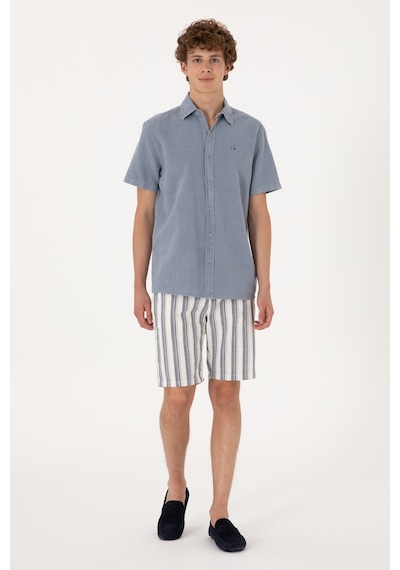U.s. Polo Assn. Erkek Açık Lacivert Şort / Bermuda 50300482-vr059 Acık Lacıvert