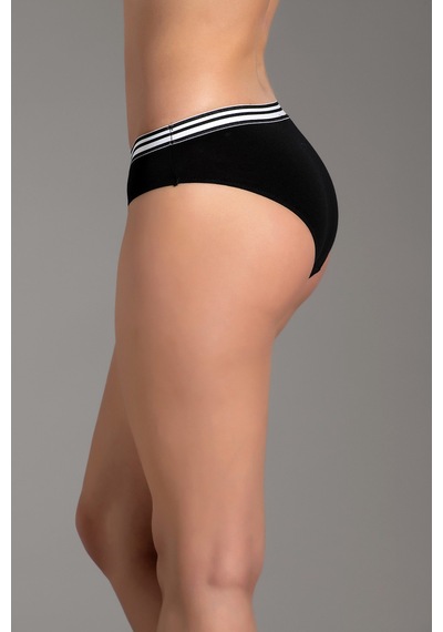 Newbra Kadın Penye Slip Külot - Siyah