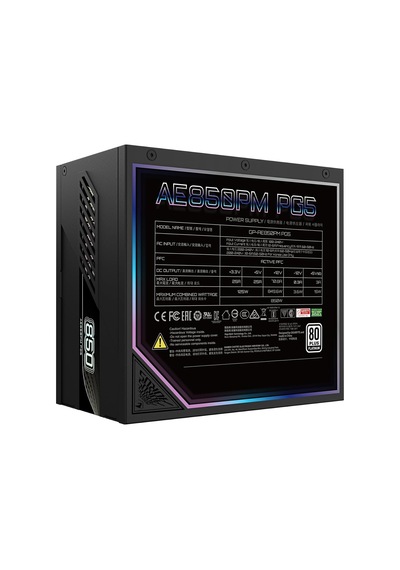 Aorus Elıte P850w 850w 80+ Platinum Tam Modüler Güç Kaynağı, Atx 3.1, Pcıe 5.0, 120mm Fdb Fan, Japon Kapasitör Gp