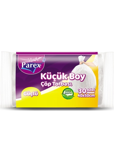 Güçlü Çöp Torbası Küçük Boy 30'lu 40 X 50 Cm 50 Paket 1 Koli