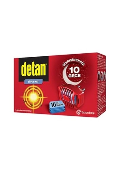 Detan Süper Mat Cihaz+ 10 Yedek 1