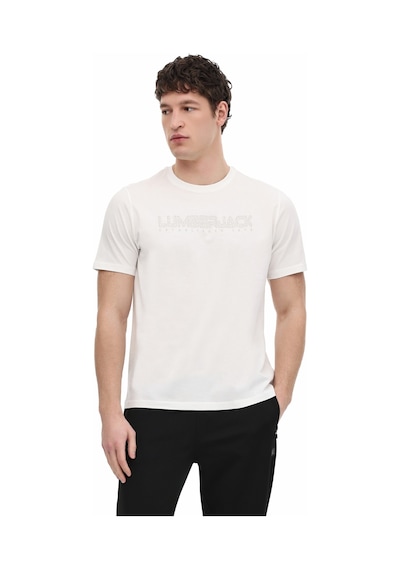 Lumberjack Ml Ulrıch 11ıd1-100 6fx Kırık Beyaz Erkek Kısa Kol T-shirt 000000000102064761