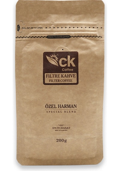Özel Harman Öğütülmüş Filtre Kahve 200 G Filtre