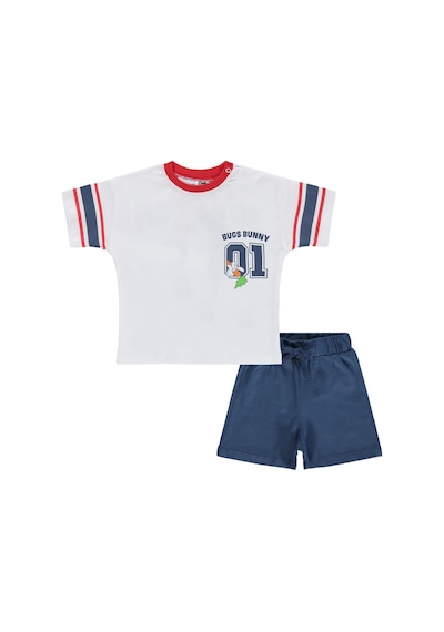 Civil Baby Bugs Bunny Baskılı 6-18 Ay Takım - Beyaz