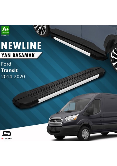 S-dizayn Ford Transit 5 Newline Aluminyum Yan Basamak 283 Cm 2014
