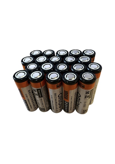 Orion 20 Adet 18650p 3.7v 2200mah 5c Şarj Edilebilir Pil 5c Anlı