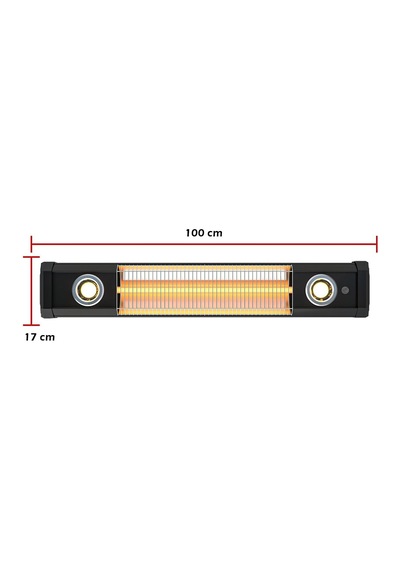 Vega 2500w Sarkıt Tipi Karbon Infrared Isıtıcı