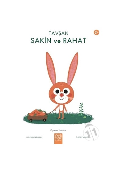 Tavşan Sakin Ve Rahat Öğrenen Yavrular-Louison Nielman