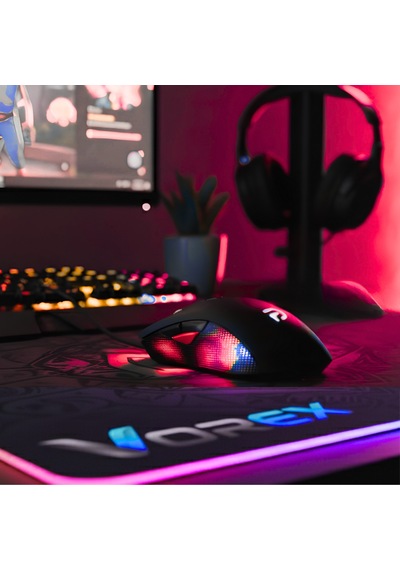 Trio - G802 Siyah Rgb Gaming Mouse Kablolu Oyuncu Faresi G802