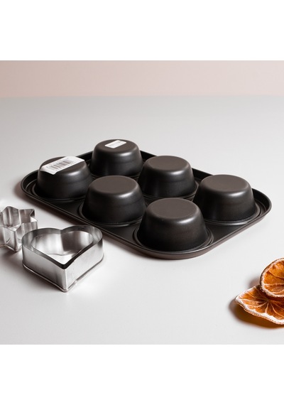 Guardini Anto 6 Lı Muffin Kalıbı 27x18 Cm