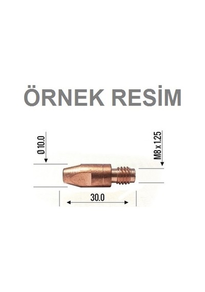 Magmaweld Kaynak Kontak Meme Ucu M8X0,8Mm - 20 Adet