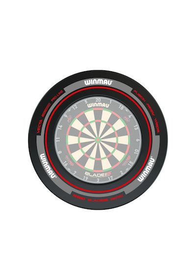 Winmau Advance Black - Red Dart Hedef Tahtası Surround