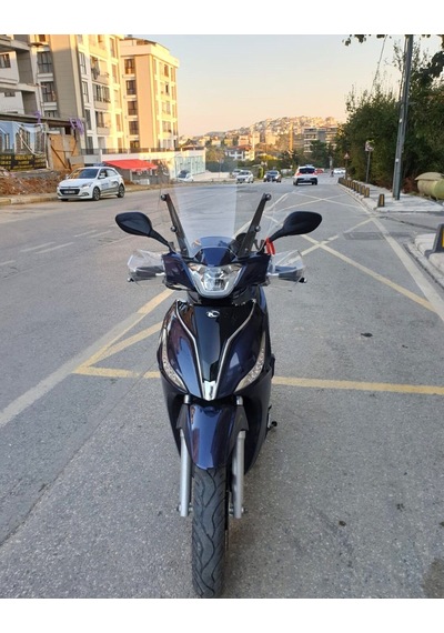 Motocam Kymco People S 200 Ön Cam 2020-2026 Model 38cm Şeffaf Renkli 4mm Sportif