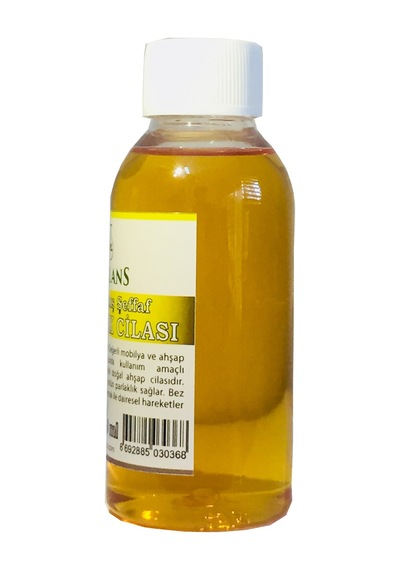 Terlans Ağartılmış Şeffaf Kalite Gomalak Cilası 100 Ml