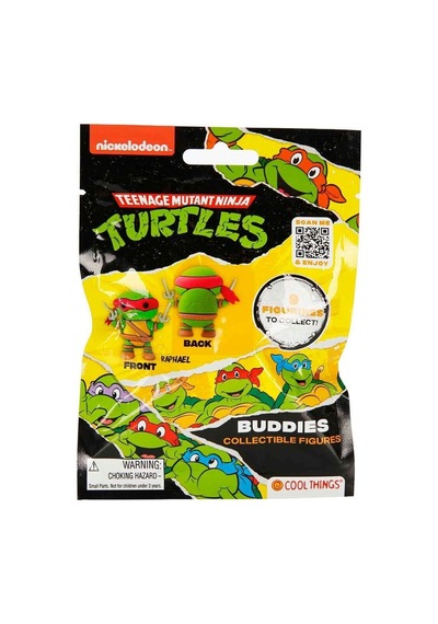 1020345 Sun-ıtg-clt-3d Figür N Turtles Buddıes Sürpriz Paket Nınj 36d