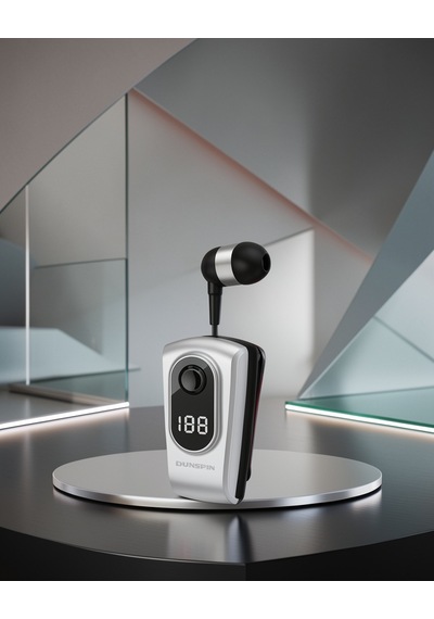 Profesyonel Bluetooth Kulaklık Klipsli Titreşimli Dijital Göstergeli Belirtilmemiş