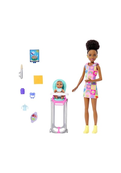 Barbie Skipper Bebek Bakıcısı Oyun Seti Fhy97 Htk34