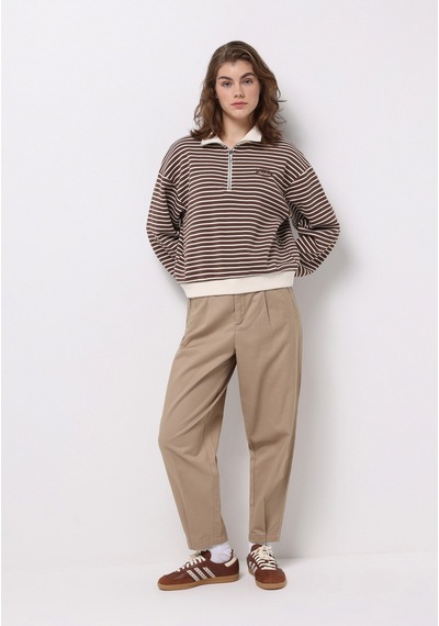 Colin's Colins Regular Fit Yüksel Bel Düz Paça Kadın Bej Pantolon Cl1076656 Q1.v1 Beı
