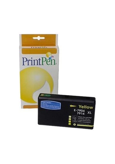 Prıntpen Epson T79xl C13t79044010 Yellow Yüksek Kapasite 25,0ml-2k