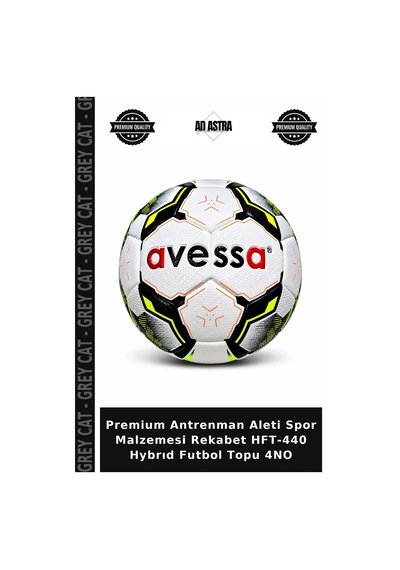 Premium Antrenman Aleti Spor Malzemesi Rekabet Hft-440 Hybrıd Futbol Topu 4no Çok Renkli