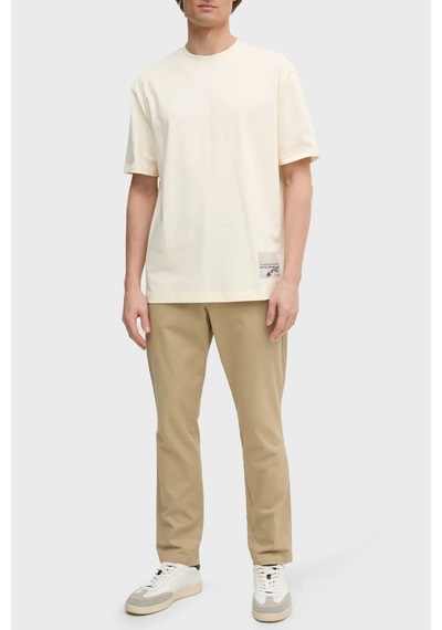 Calvin Klein Erkek T Shirt J30j327094 Yac Beyaz Beyaz