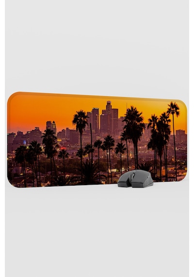 Kaliforniya Abd V5 70x30 Xl Gaming Kauçuk Kaymaz Taban Mouse Pad Fare Altlığı