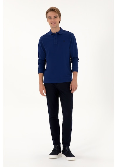 U.s. Polo Assn. Erkek İndigo Sweatshirt 50307688-vr028 İndigo