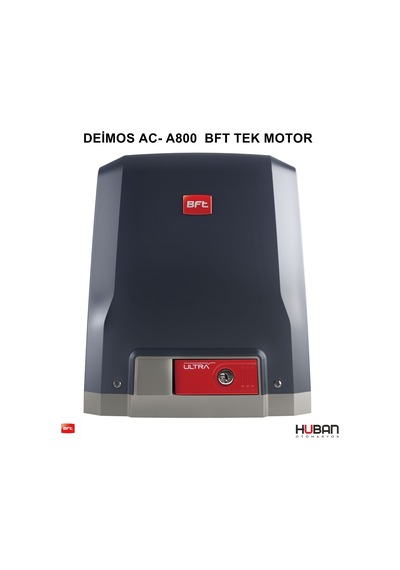 Bft Deimos Ac A800-tek Motor-yana Kayar  Bahçe Kapı Motoru