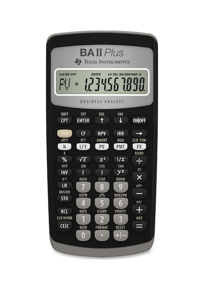 Texas Instruments Ba Ii Plus  Finansal Hesap Makinesi