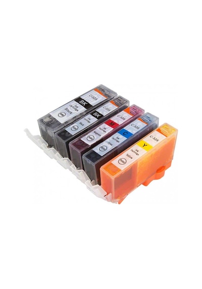 Canon Pixma Ip4850 Uyumlu Pgı 525 Clı 526 Renk Kartuş Set