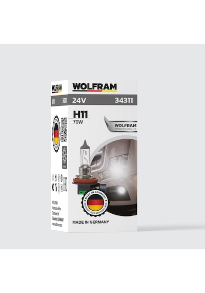 H11 Ampul Standart Işık 24v 70w - Wolfram 34311