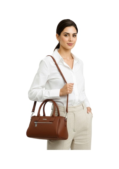 Fossil El Ve Çapraz Askılı Kadın Çantası 05fo25k5075 Taba