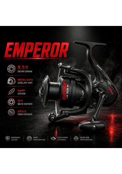 Alesta Emperor Fd-320 Metal Kafa 2+1 Olta Makinesi