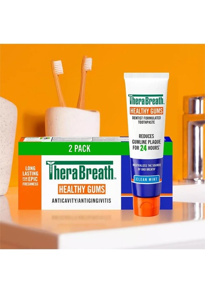 Thera Breath Healthy Gums Clean Mint Diş Macunu 2 Li Paket 2x113gr