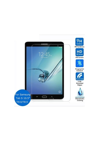 Samsung Uyumlu Galaxy Tab S2 T810 Kırılmaz Cam Ekran Koruyucu