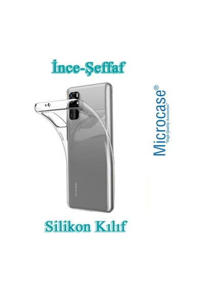 Microcase Huawei P40 Ince 0.2 Mm Soft Silikon Kilif + Cam(Seç) 434140995