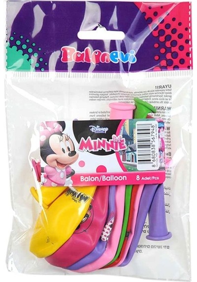 LDM7948 4+1 Minnie Happy Helpers Baskılı Balon 12 inç