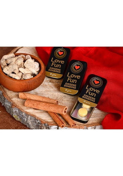Love Funn Ginseng Bonbon Şeker 12 Teneke Kutu 24 Adet Gizli Gönderim
