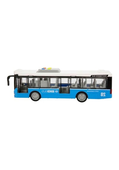 Sesli Ve Işıklı Şehir Otobüsü, 28 Cm Boyutunda Eğlenceli Oyuncak