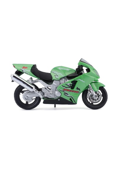 1:18 Kawasaki Ninja Zx-12r Model Motor Metalik Yeşil 31300