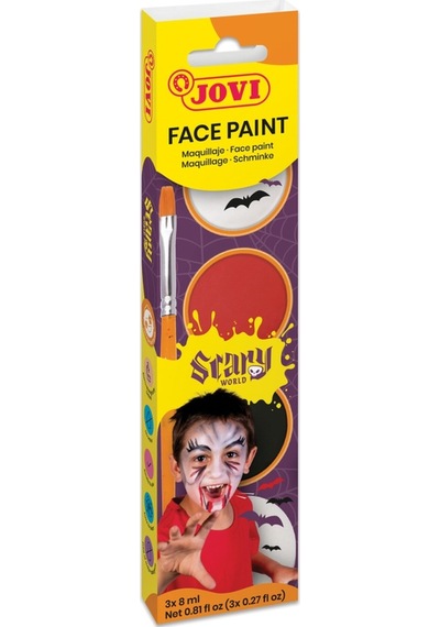Jovı 174sc Krem Yüz Boyası Korku Dünyası 8ml X 3 Renk